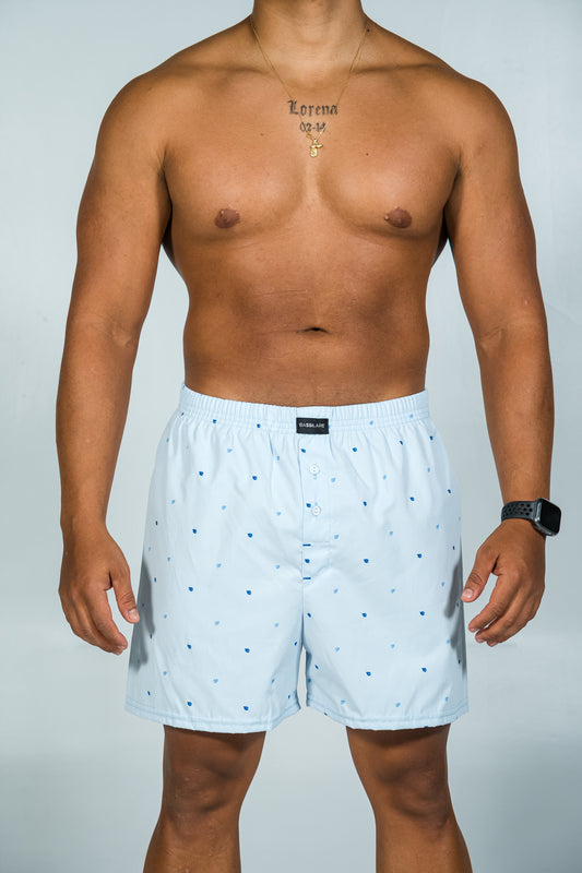 Boxer Amplio - Azul