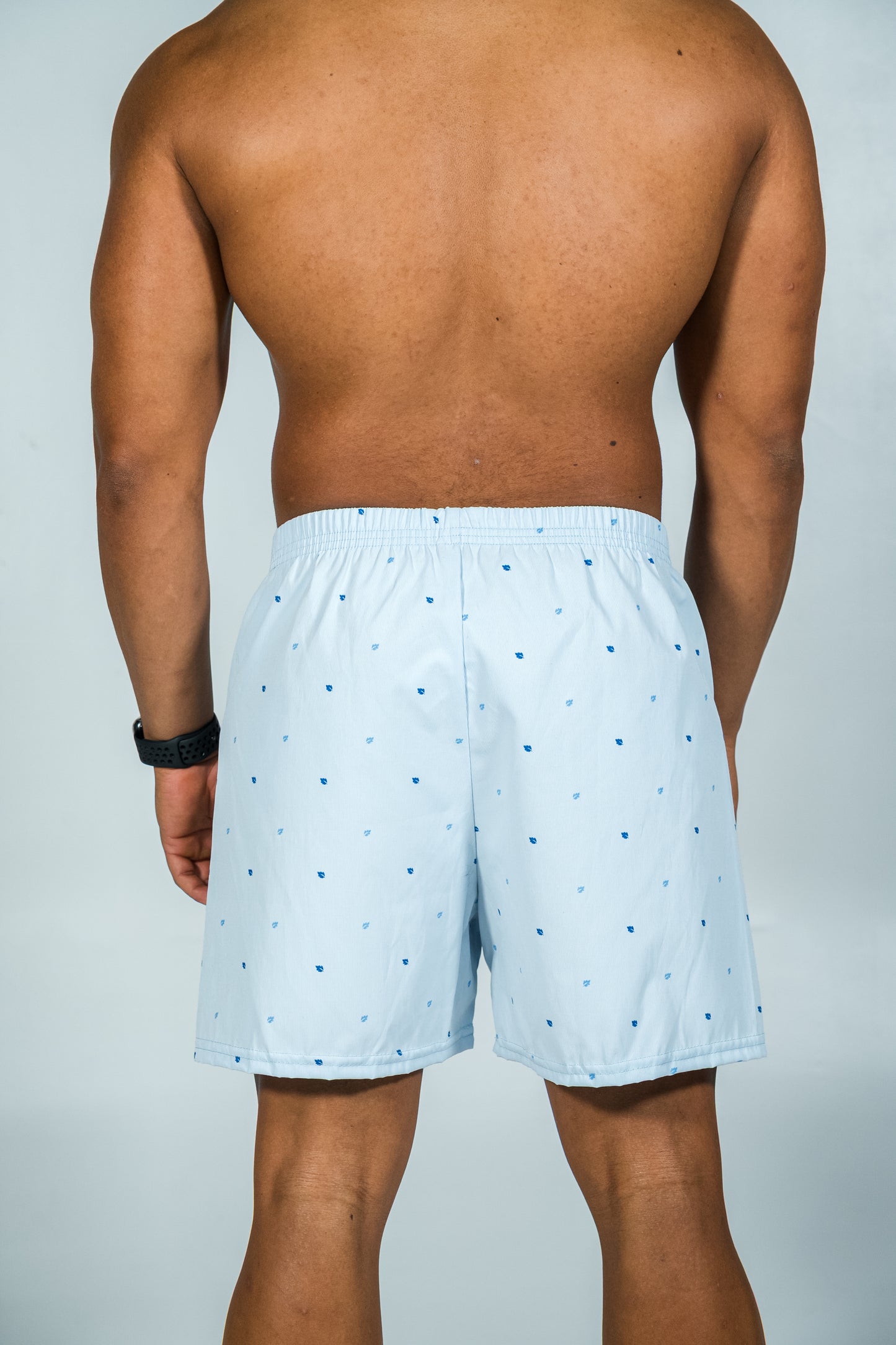 Boxer Amplio - Azul