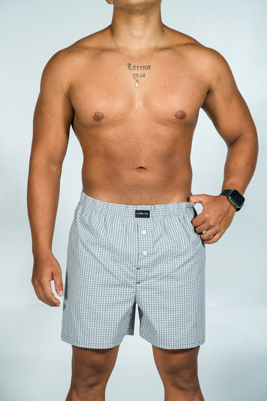 Boxer Amplio - Gris