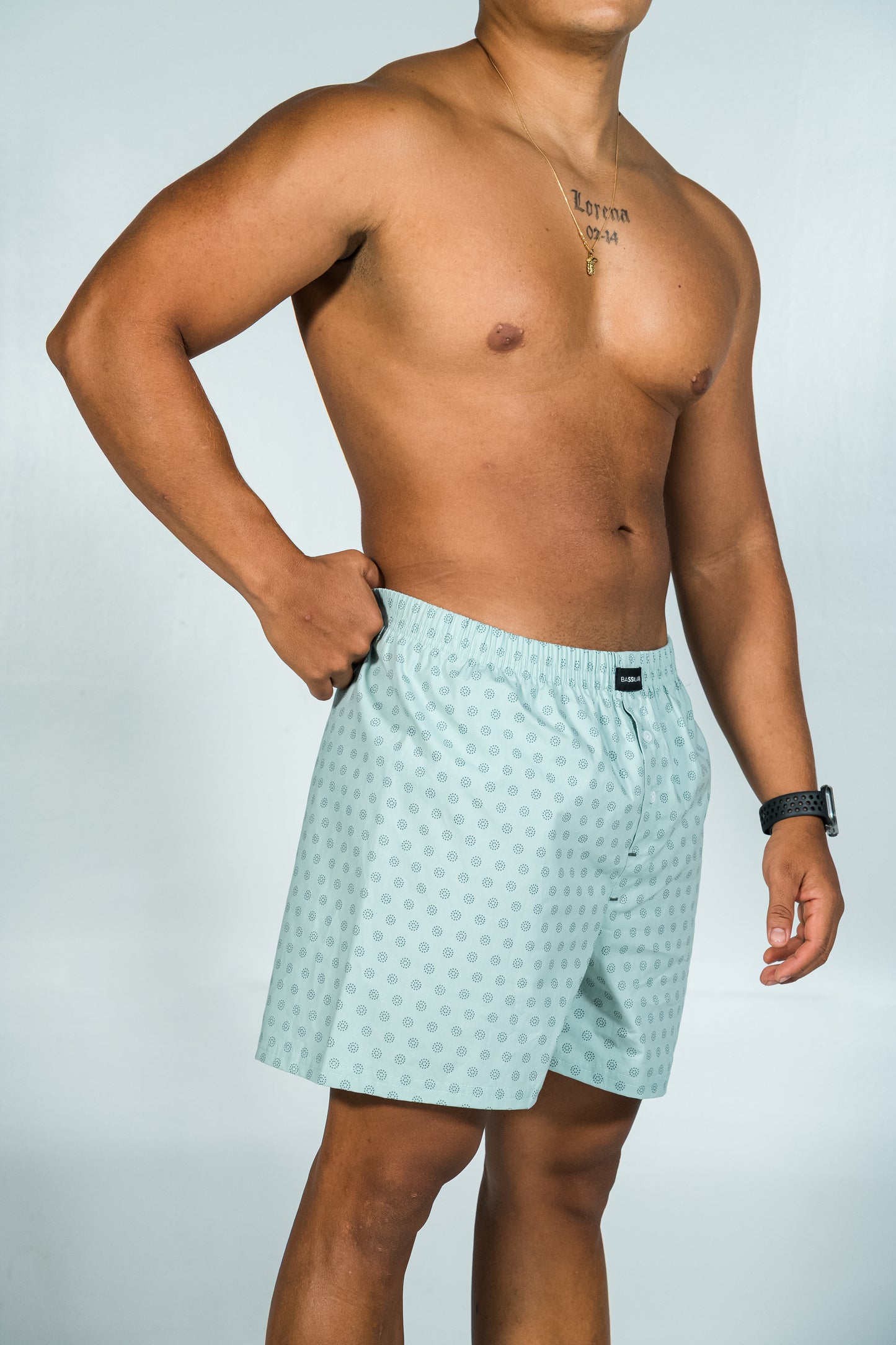 Boxer Amplio - Verde